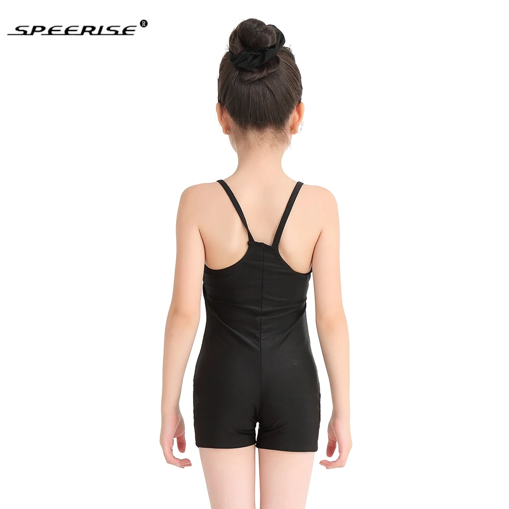 Майка без рукавов для девочек Y-Back Camisole Unitards Lycra гимнастическое трико из спандекса