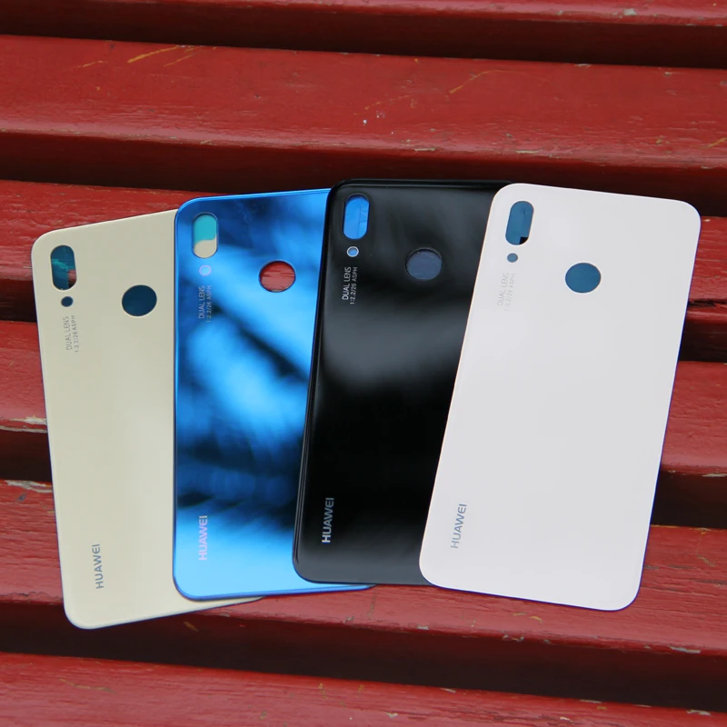 Huawei, аккумулятор, стеклянная задняя крышка для huawei P20 lite nova 3e, задняя крышка, защитный чехол для телефона