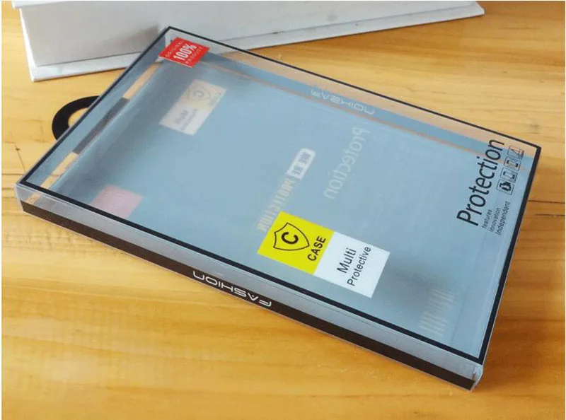 Роскошные ПВХ коробка для Ipad Air 10 дюймов Ipad Mini чехол 8-дюймовый Вышивка Крестом Пакет прозрачный Пластик Розничная упаковка коробка для Samsung Huawei Tab