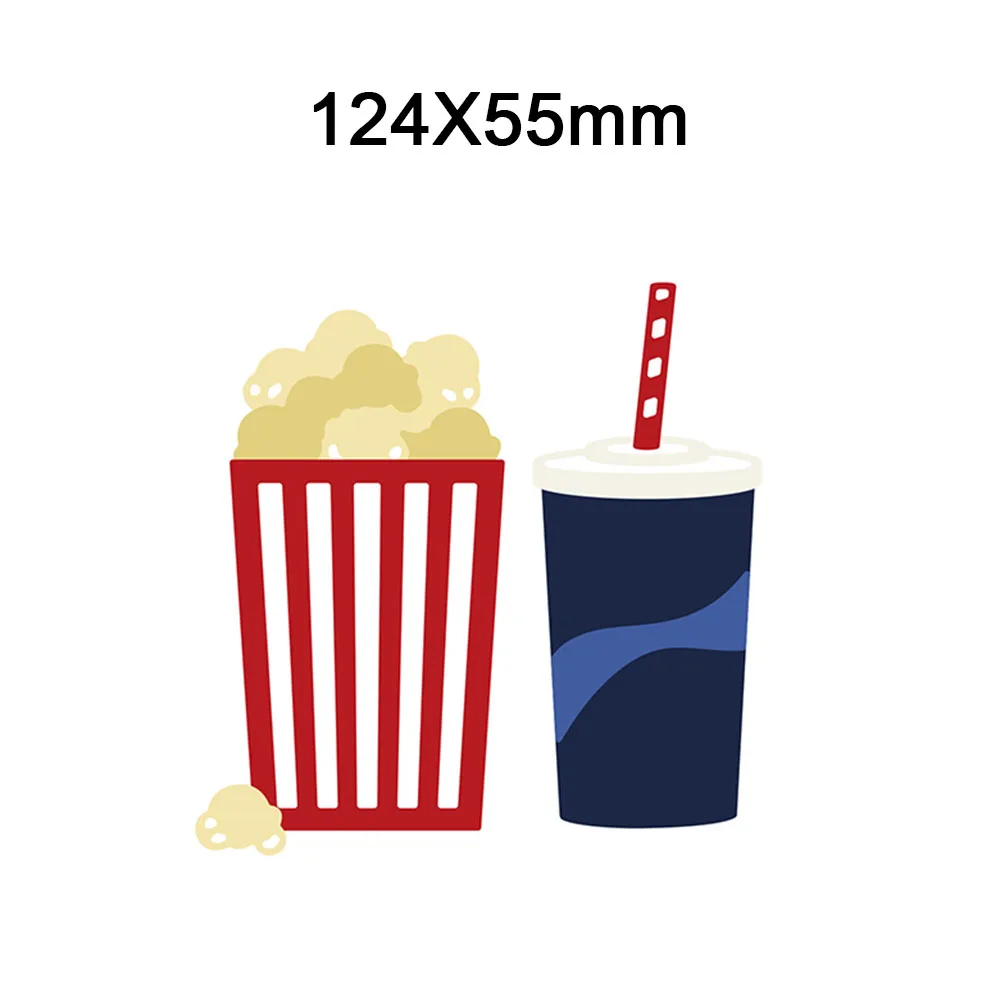 Штампованные рисовые металлические режущие штампы Крафтовая окраска DIY трафарет