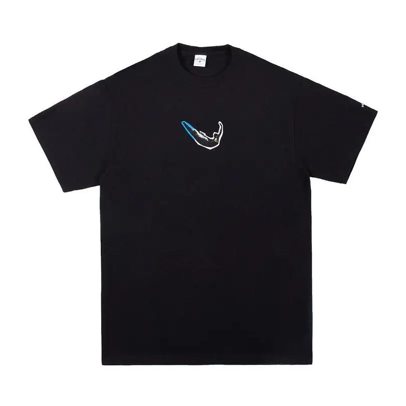 black02 19SS NOAH футболки маленький карман Логотип Хлопок Топ tess хип хоп Мода Летний стиль Повседневная Уличная футболка xxxtentacion - Цвет: black02