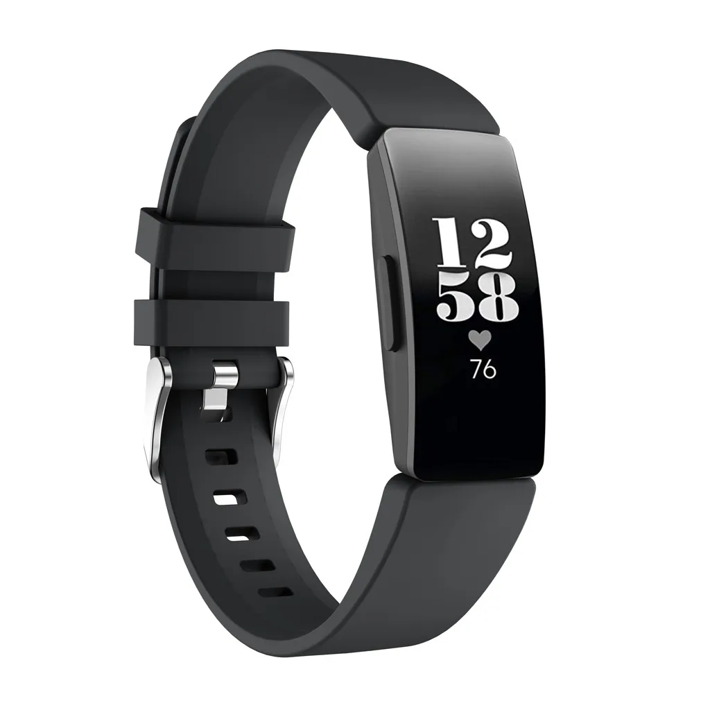 Мягкий силиконовый ремешок для часов Fitbit Inspire/Inspire HR трекер активности Smartwatch спортивные Сменные аксессуары ремешок-браслет