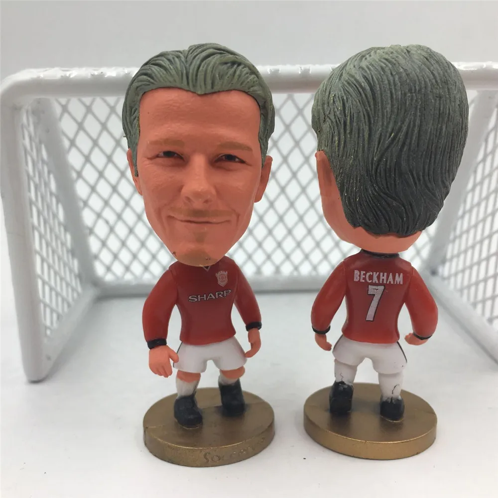 Soccerwe футбол мультфильм звезда кукла MU #7 # Beckham 1998 99 красный классический|doll series|doll