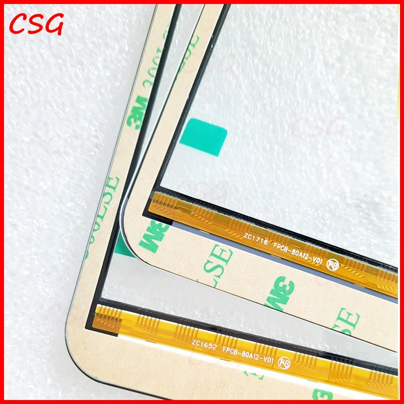 Новый сенсорный экран диагональю 8 дюймов для планшета с отверстием динамика и