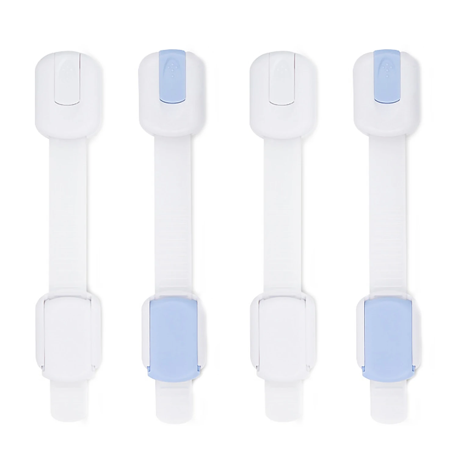 4pcs Child Toddlers Proofing Drawer Safety Locks for Home Cabinets Toilet Seat Oven Refrigerator Supplies Infant Baby Protection | Мать и