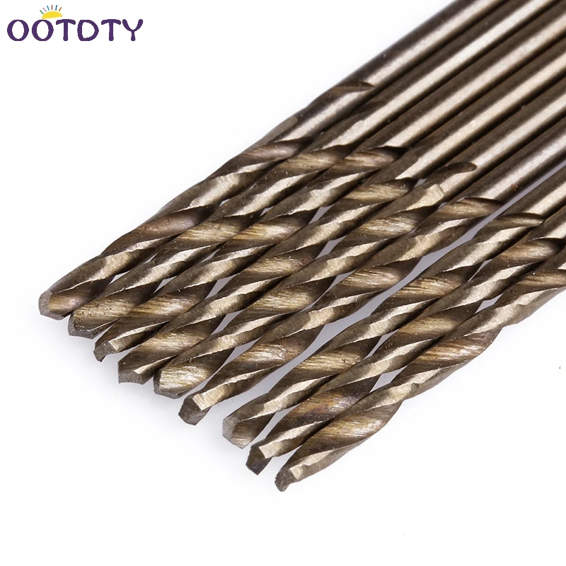 10 шт. 1 5 мм M35 Круглый хвостовик HSS Co Кобальт спиральное сверло|drill bit|spiral drill bitsspiral |