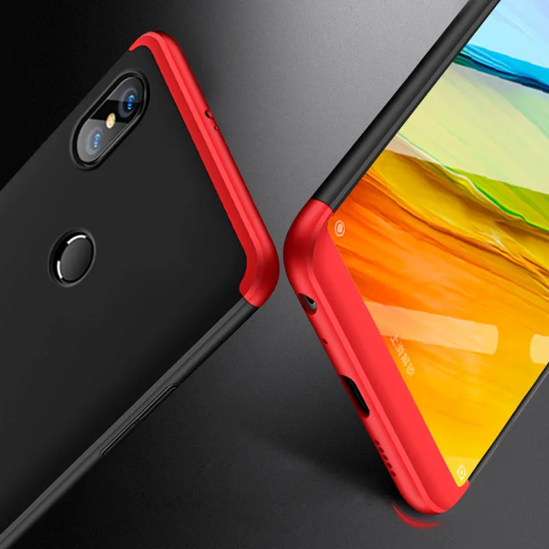 Ударопрочный Ультратонкий матовый Жесткий Чехол для Xiaomi mi max 2 3 Max3 360 полная