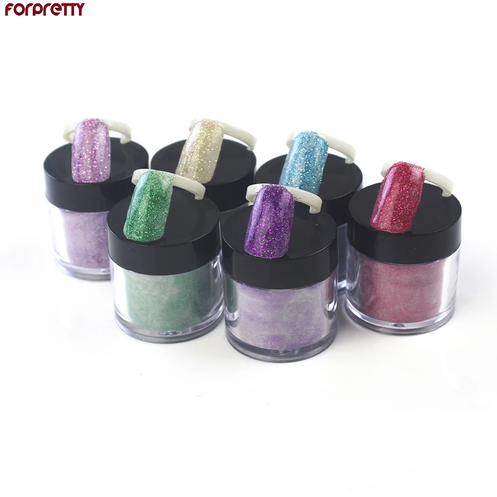 Блеск для ногтей акриловый порошок Unha Nails Polvo Acrilico цветной Nagel Poeder Akril Pudra Poudre Acrylique Pour Ongle Forpretty
