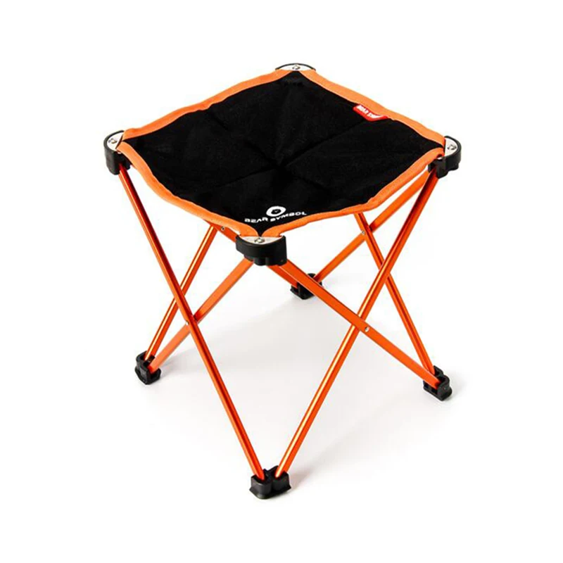 Легкий открытый Компактный портативный алюминиевый складной табурет для