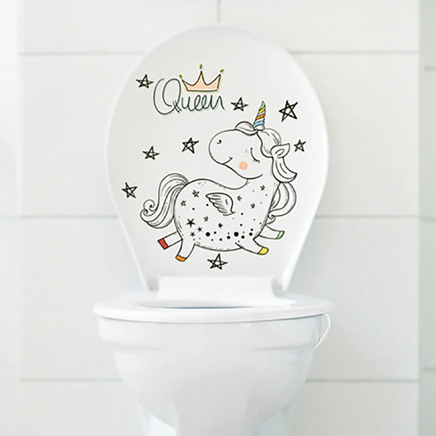 Креативные водонепроницаемые наклейки на стену красивая мультяшная наклейка