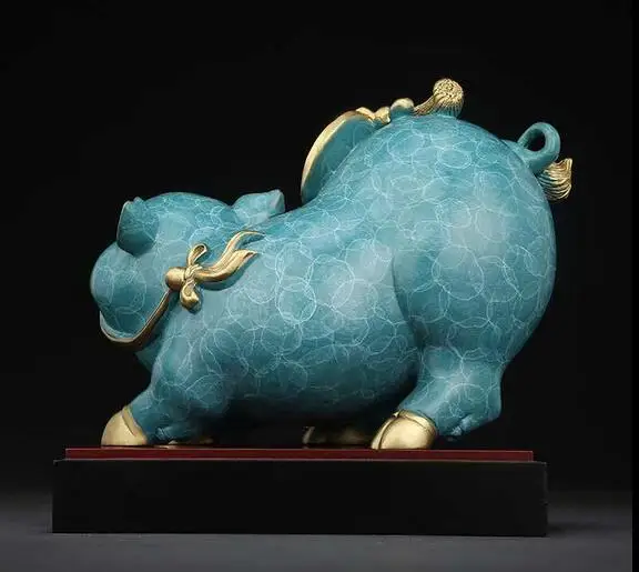 8 &quotбронзовые медные РЕЗНЫЕ изделия для дома фэн шуй приносят сокровище статуя