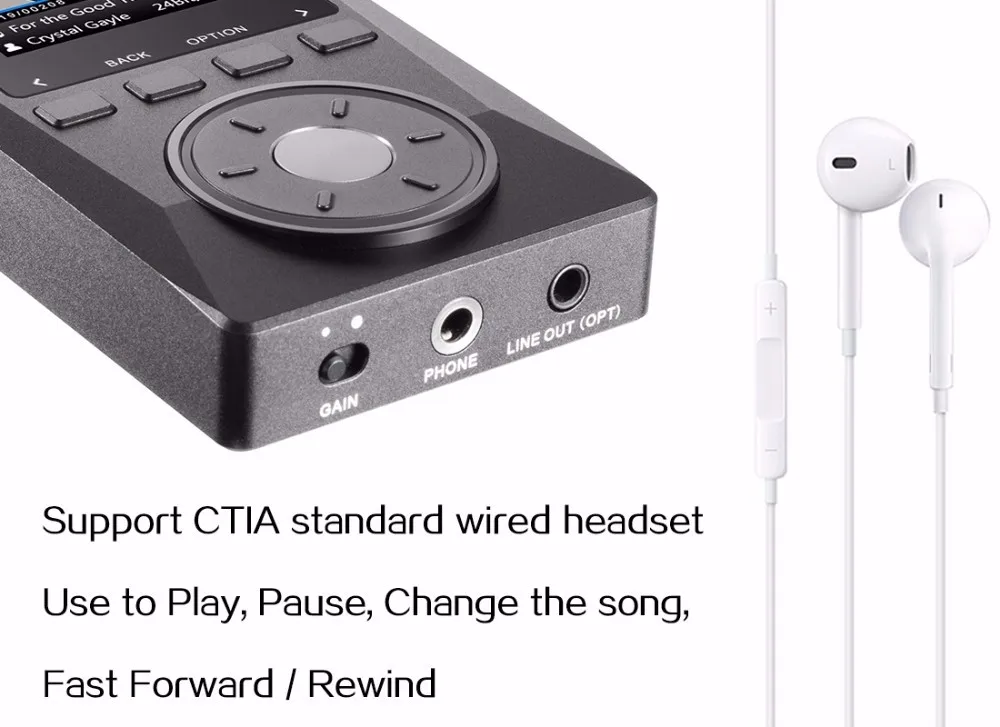 XDUOO X10 портативный музыкальный плеер с высоким разрешением без потерь DSD DAC DAP поддержка оптического выхода MP3+ Бесплатный кожаный чехол