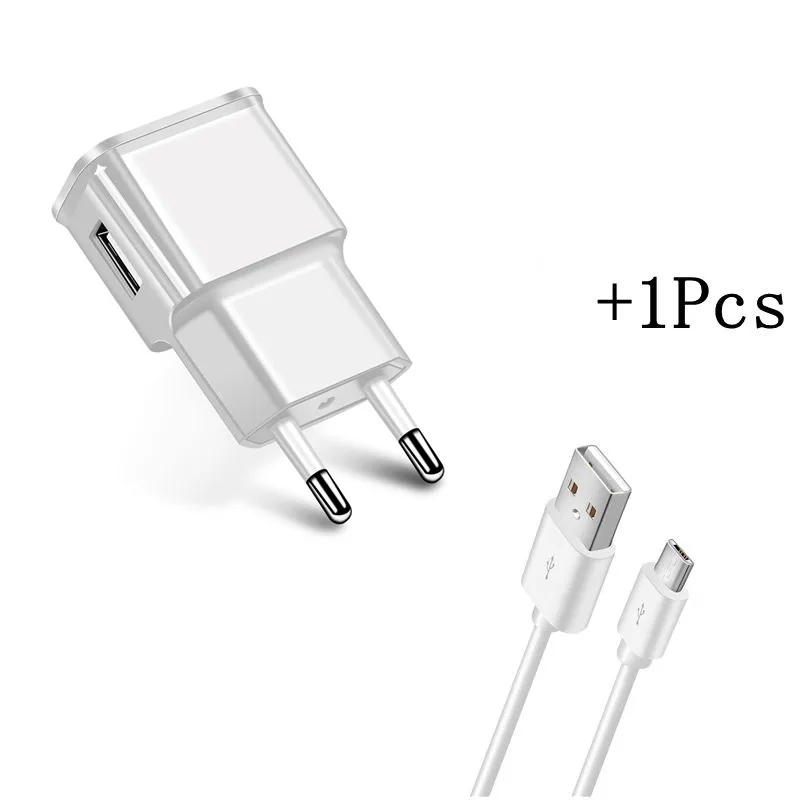 with microusb cable2 5V 2A USB зарядное устройство для iphone ipad ipod Универсальное зарядное устройство для мобильных телефонов настенное зарядное устройство переменного тока для Xiaomi samsung huawei адаптер - Тип штекера: with microusb cable2