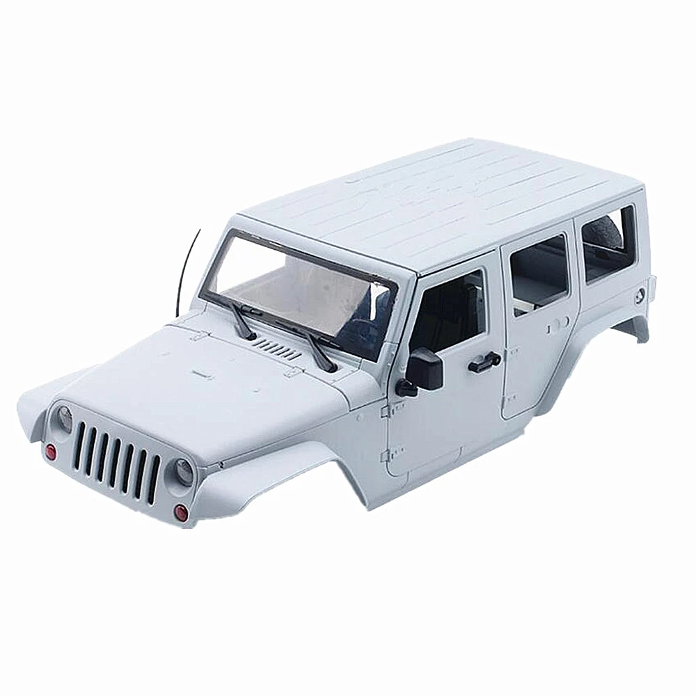 1:10 RC Гусеничный автомобиль жесткий пластик 313 мм Колесная база корпус для Axial SCX10