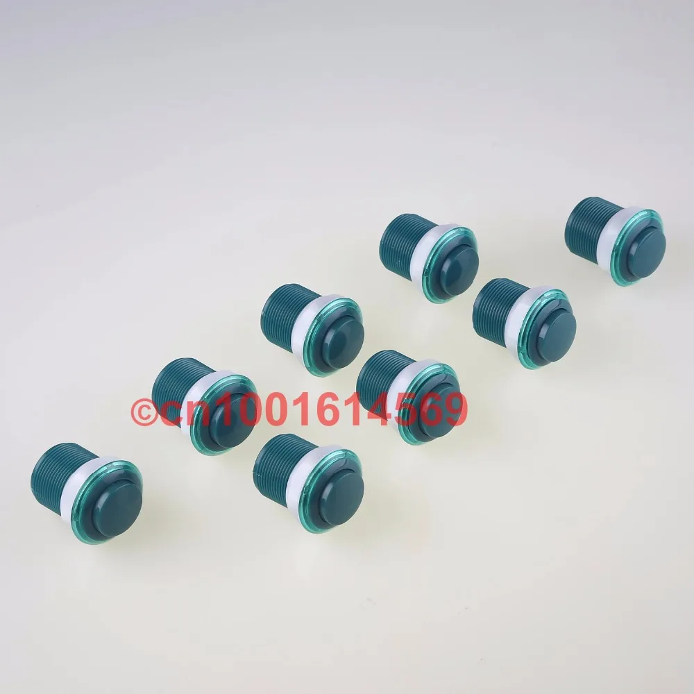 

New 8pcs/lot 35mm Arcade DIY Part MAME Games Push Button With Micro Switch To Mini Table Family Machine & Fight Games - Green