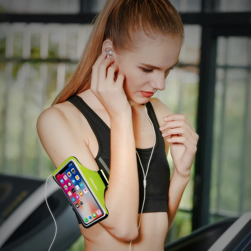 Спортивный чехол HAISSKY для iPhone X Xs Max Xr 7 8 Plus Samsung S10 S9 A50 Huawei P30 Pro с сенсорным