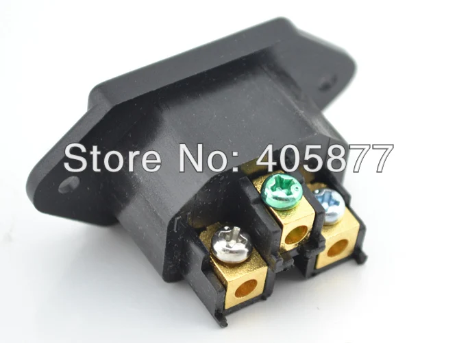 Hifi аудио Fi-10 (G) IEC Inlets 24K позолоченный абсолютно новый | Электроника