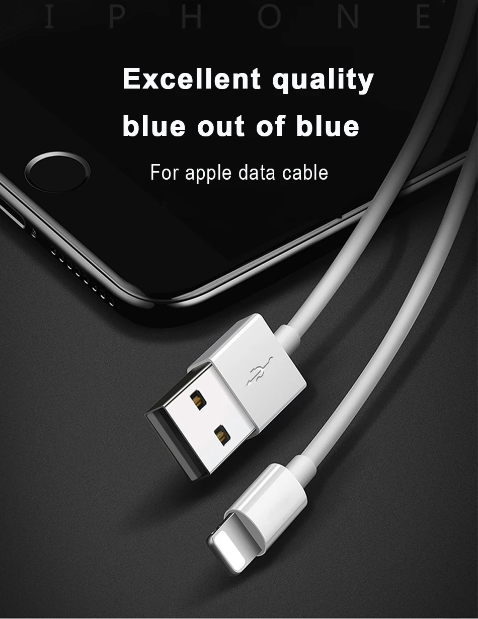 NOHON USB кабель для зарядки 8 Pin Освещение для iphone X XS MAX XR Синхронизация данных Быстрая зарядка длинный кабель 1 м 3 м для iphone 8 7 6S 5 Plus