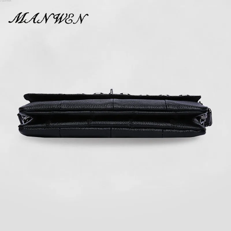 2017 Черный кисточкой конверт сумки на плечо для Для женщин Повседневная Клатчи