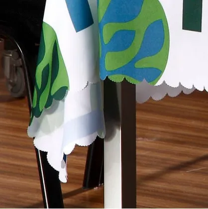 Tablecloths wholesale / pvc plastic tablecloth waterproof oil cloth tablecloths ripple border water | Дом и сад
