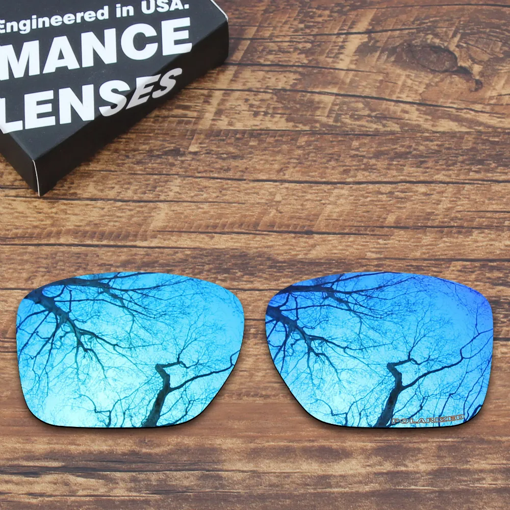 

ToughAsNails Resist Seawater Corrosion Polarized Replacement Lenses for Oakley Sliver XL Sunglasses Blue Mirrored