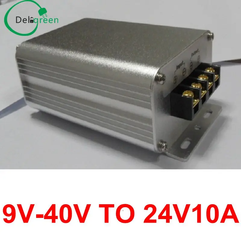 9 в-40 в до 24 В 10 А повышающий Реверсивный конвертер понижающий регулятор мощности