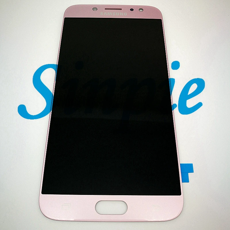 Протестированный супер Amoled для samsung Galaxy J7 Pro J730 J730F ЖК-дисплей сенсорный дигитайзер сборка замена lcd