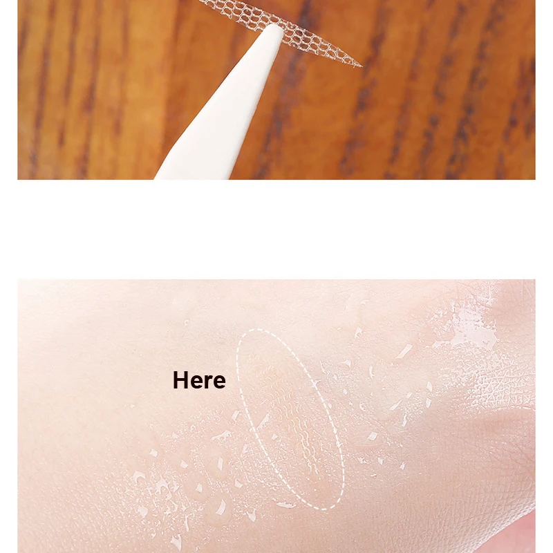 Двусторонние сетчатые наклейки для создания двойного века (360 шт/набор) | Красота