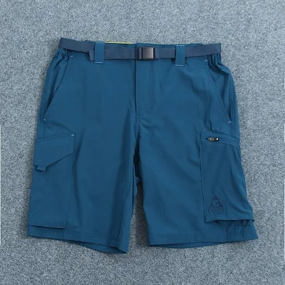 DK Blue Летние мужские походные шорты Ger* y, спортивные шорты для рыбалки на открытом воздухе, мужские вертикальные водные шорты, легкие американские размеры 32-40, черные - Цвет: DK Blue
