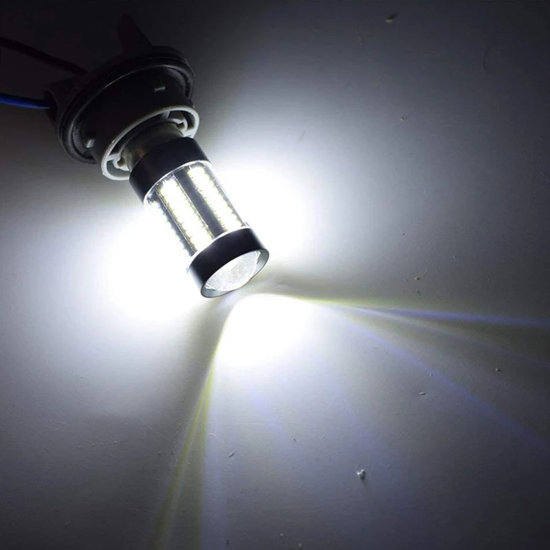 MOOSEDi 2 шт. белый 1000 люмен LED H7 P13W 4014 66SMD Автомобильная противотуманная фара дневной