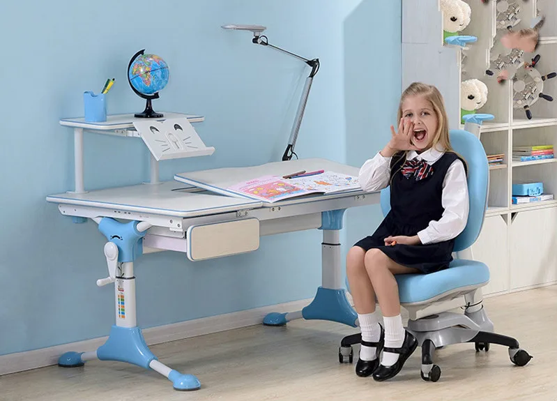 Дети учатся стол и стул комплект подемный Письменный Стол|chair children|chair kidskids chair |