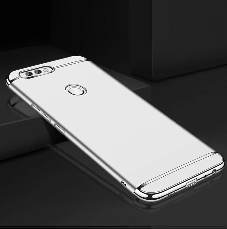 Чехол с гальваническим покрытием 3 в 1 для Huawei mate 20 P20 pro lite 20X honor 9i 10 play 8X max enjoy 9 plus nova