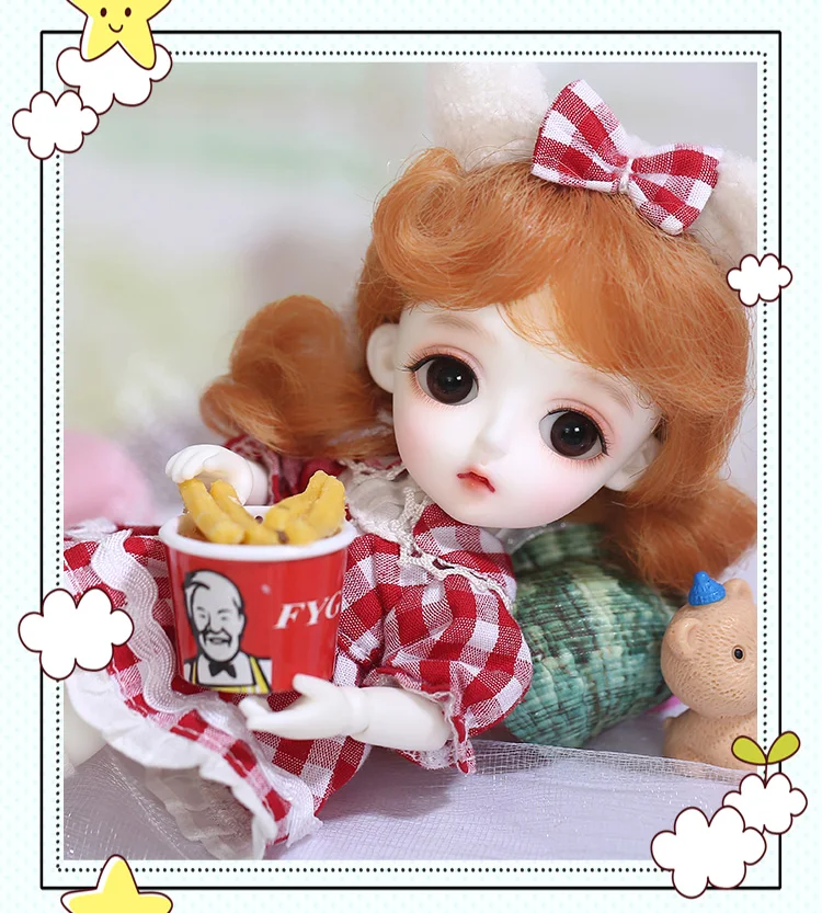 Linachouchou Baby miu bjd yosd куклы 1/8 модель тела для мальчиков или девочек bjd кукла подарок Мода