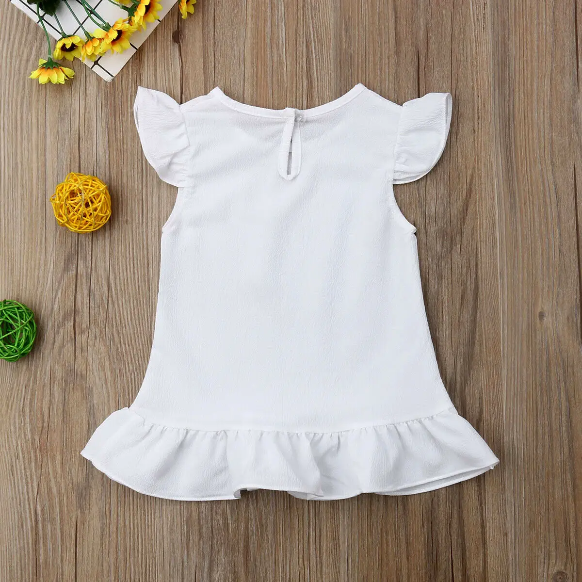 Одежда для маленьких девочек однотонное шифоновое платье без рукавов летний