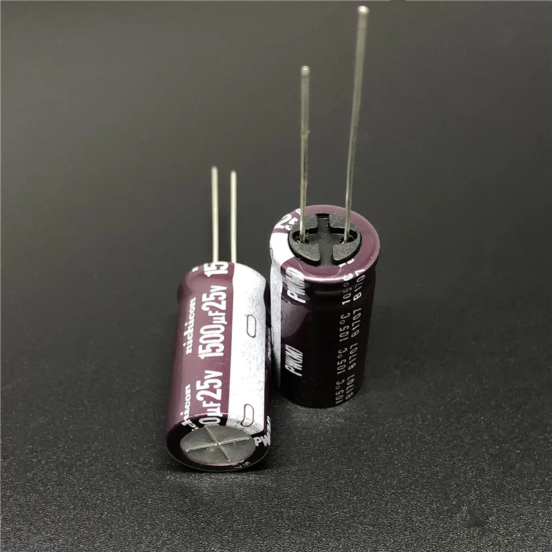 5 шт/50 шт 1500 мкФ 25В NICHICON PW серия 12 5x25 мм низкое сопротивление длительный срок