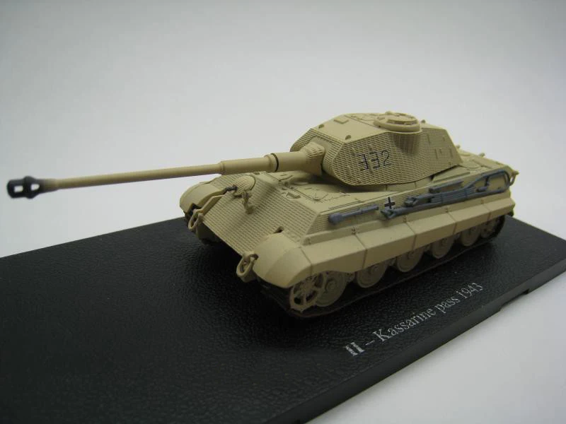 Kassarine Pass Специальная цена 1: 72 НЕМЕЦКИЙ тяжелый танк King Tiger Budapest Курск Voiron Нормандия различные модели коллекции сплава - Цвет: Kassarine Pass