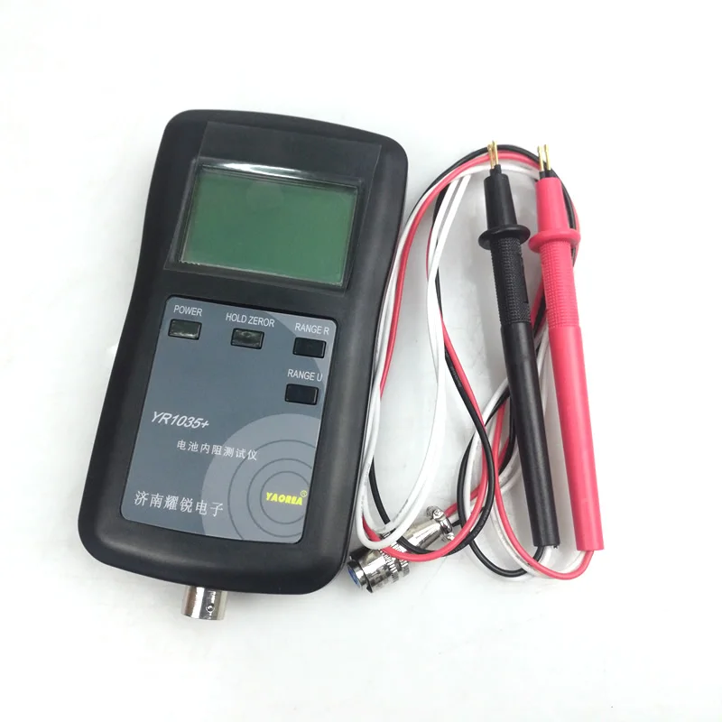 Прибор для измерения внутреннего сопротивления 18650. Тестер yr1035. Измеритель внутреннего сопротивления. Yaorea yr1035+. Щуп для yr1035+.