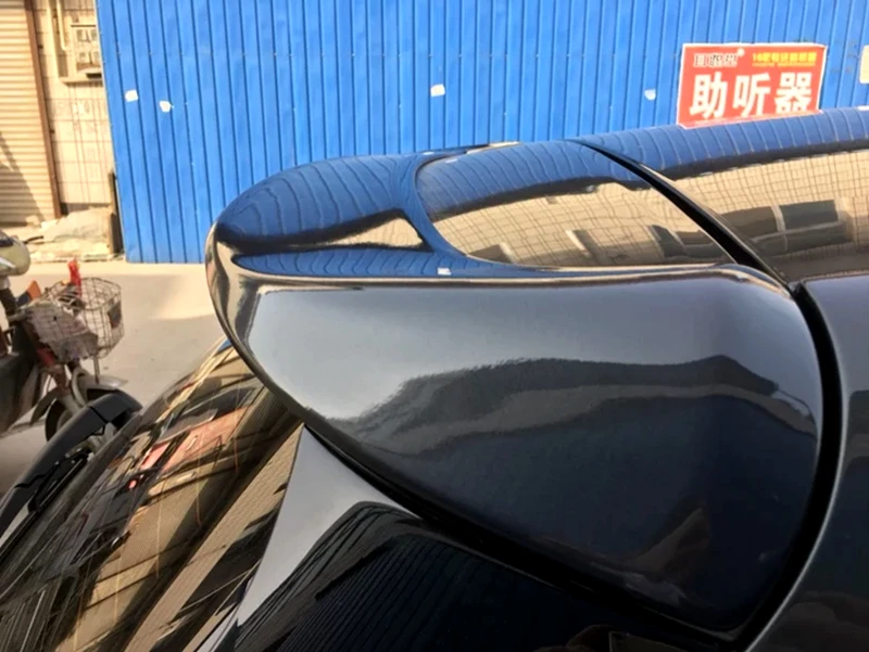 Для peugeot 308S- высококачественный АБС-пластик задний спойлер грунтовка или DIY Цвет 308S задний спойлер на крышу