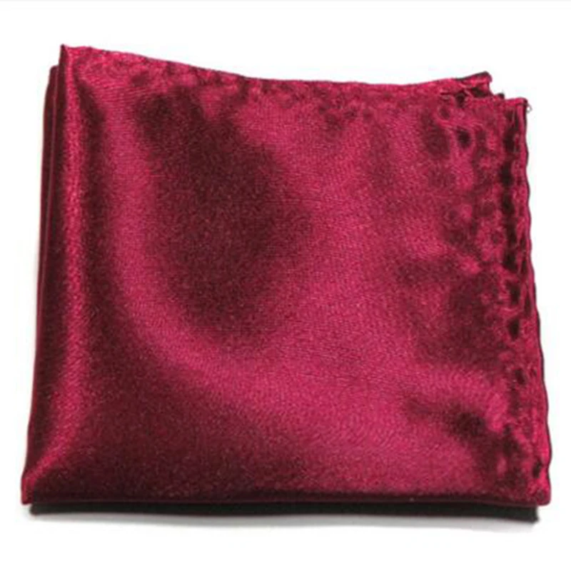 Моды мужской сплошной Цвет атласный платок костюм Полотенца нежный Для мужчин