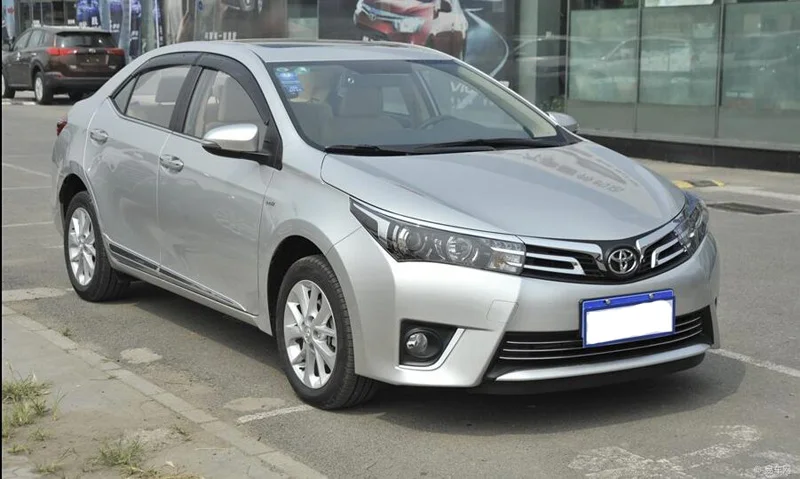 Автомобильный Стайлинг для Toyota Corolla нержавеющая сталь внешний порог протектор педали накладка крышка 4 шт