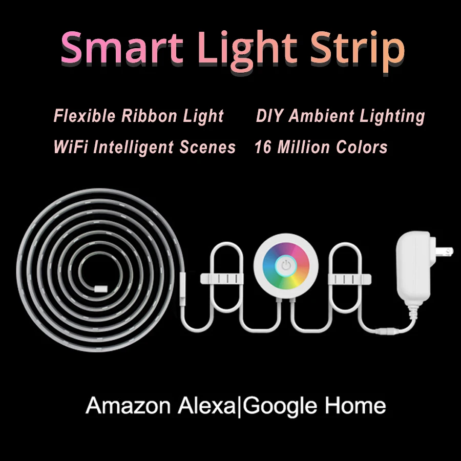 Velike WiFi контроллер с аддитивной цветовой моделью свет от Alexa Google умный дом