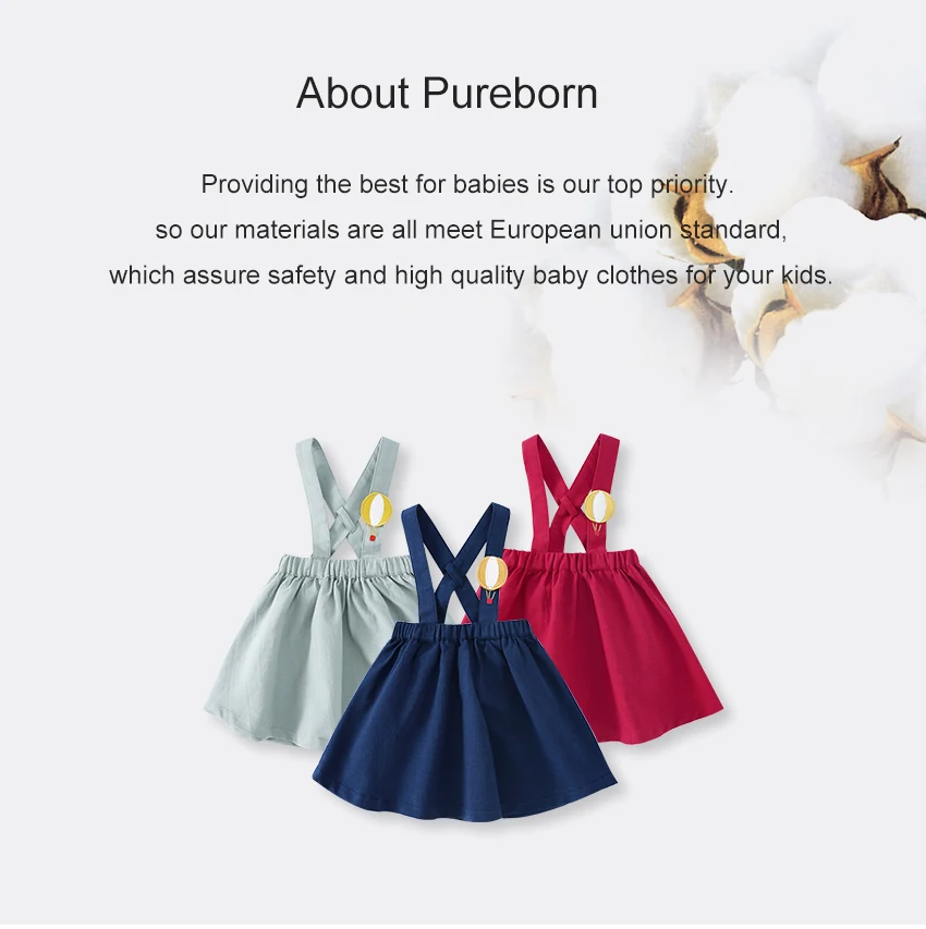 Бандаж для беременных Pureborn, платье без рукавов с бантом, сарафан на подтяжках, вечерние летние наряды принцессы, Повседневная Милая хлопковая одежда