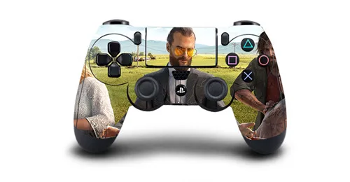 1 шт. Far Cry 5 Farcry PS4 наклейка для кожи виниловая наклейка для sony PS4 playstation 4 Dualshock 4 контроллер наклейка s - Цвет: QBTM0751