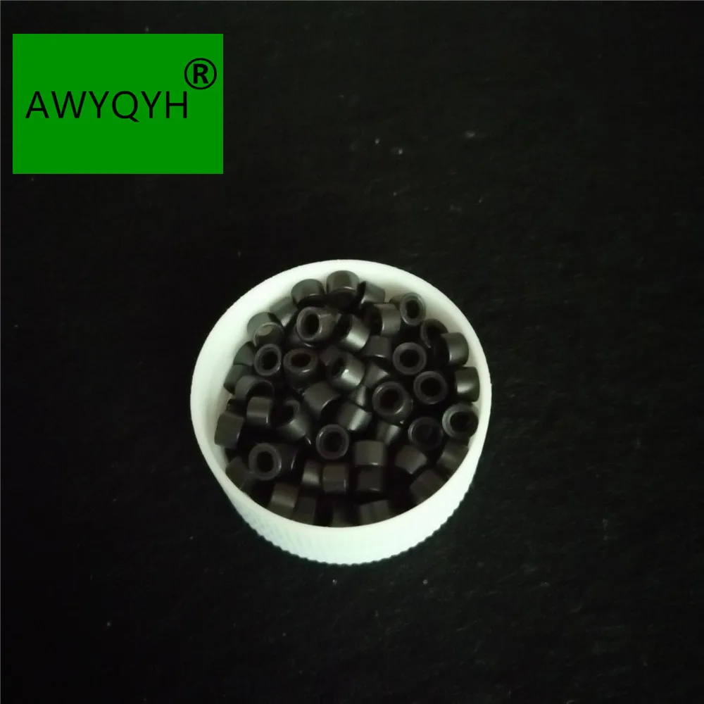 4 5 мм Силиконовые подкладки микро звенья кольца Бусины перо инструменты для