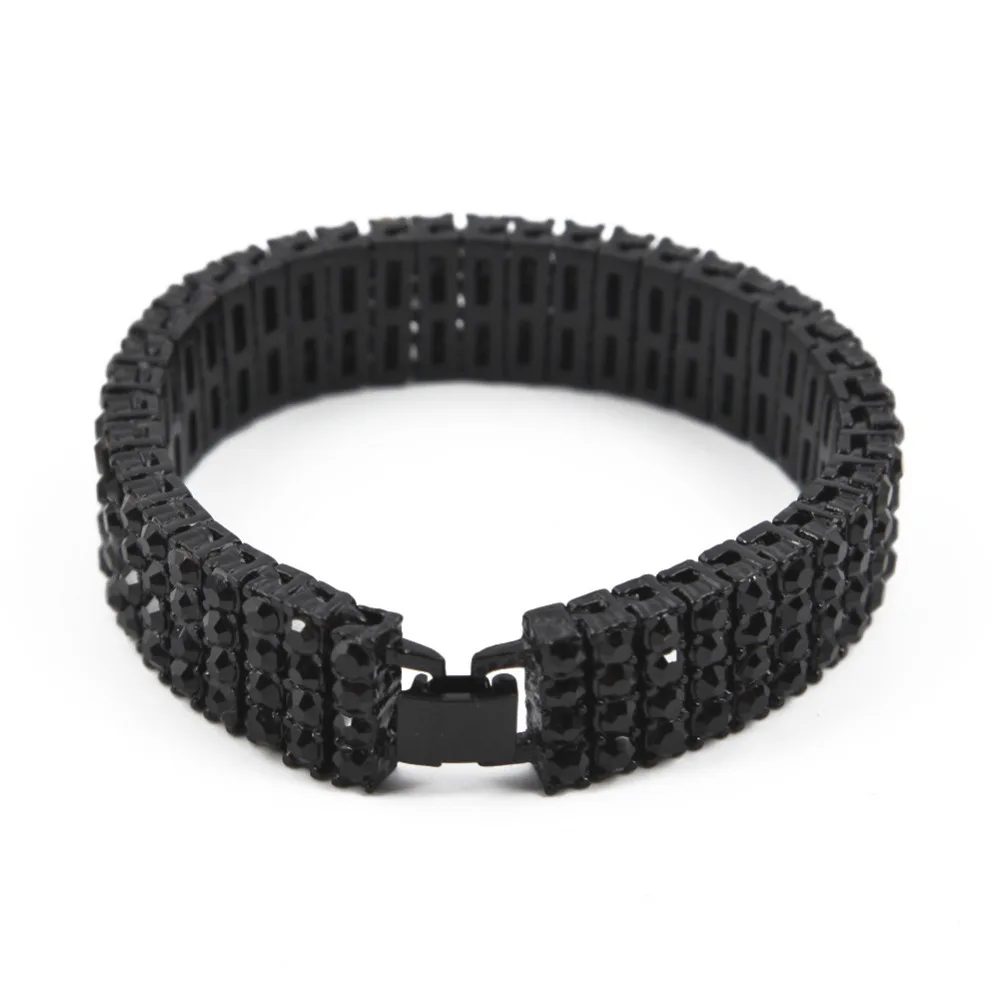 Браслет-цепочка мужской/женский золотистый 4 ряда 20 5 см | Украшения и аксессуары