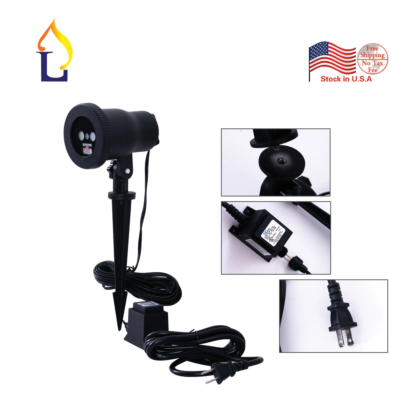 JLLEAD Trio RGB многоцветный лазерный проектор (красный зеленый синий)-для