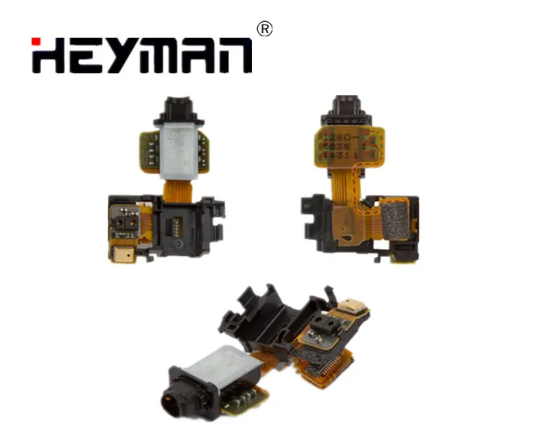Гибкий кабель Heyman для Sony Z3 D6603 D6633 D6643 D6653 (с разъемом наушников с датчиком