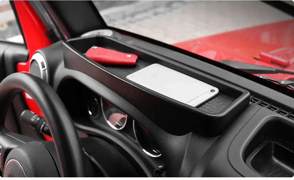 Подставка для Jeep Wrangler JK 2012-, коробка для хранения передней панели, органайзер, чехол для Jeep JK Wrangler, аксессуары