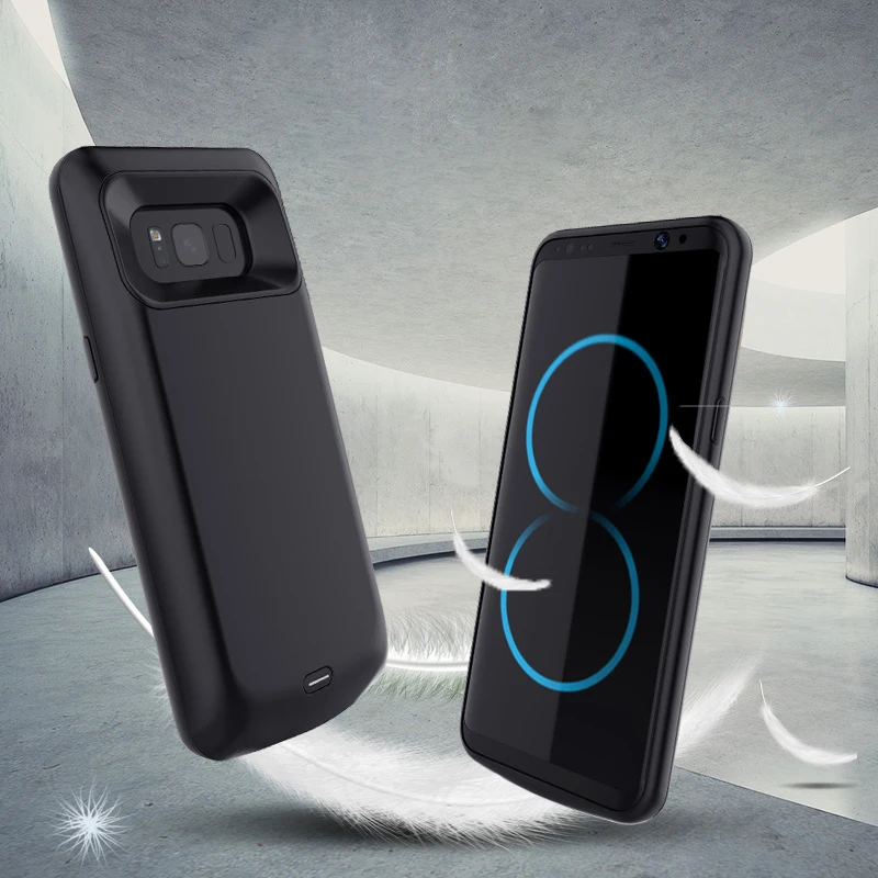 5000mAh 5500mAh Battery Charger Case For Samsung Galaxy S8 Plus Power Bank External Cover Backup | Мобильные телефоны и