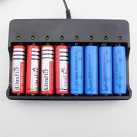 gtf 18650 battery charger 8 slot li ion lithium battery charging standard battery 8 independent charging lithium battery charger